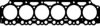 WILMINK GROUP WG1086180 Gasket, cylinder head